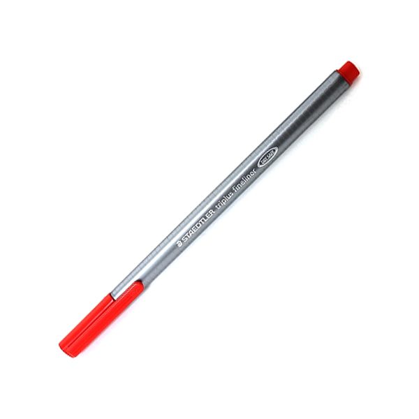 Bút Dạ Kim Cao Cấp Staedtler Triplus 0.3mm 334-2 - Red