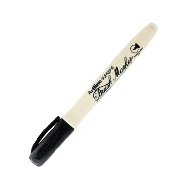 Bút Cọ Vẽ Màu Nước Artline Supreme - Brush Maker EPF-F - Màu Đen