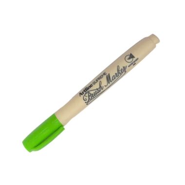Artline Supreme Brush Bút Lông Kim - VEPF-FYGR - Yellow Green