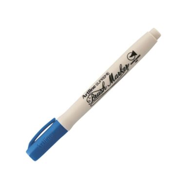 Bút Cọ Vẽ Màu Nước Artline Supreme - Brush Maker EPF-F - Xanh La