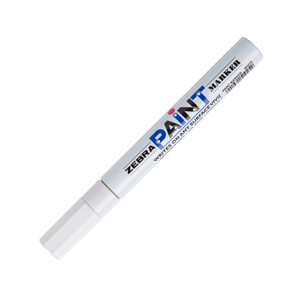 Bút Sơn Paint Marker - Zebra MOP-200MZ - Màu Trắng