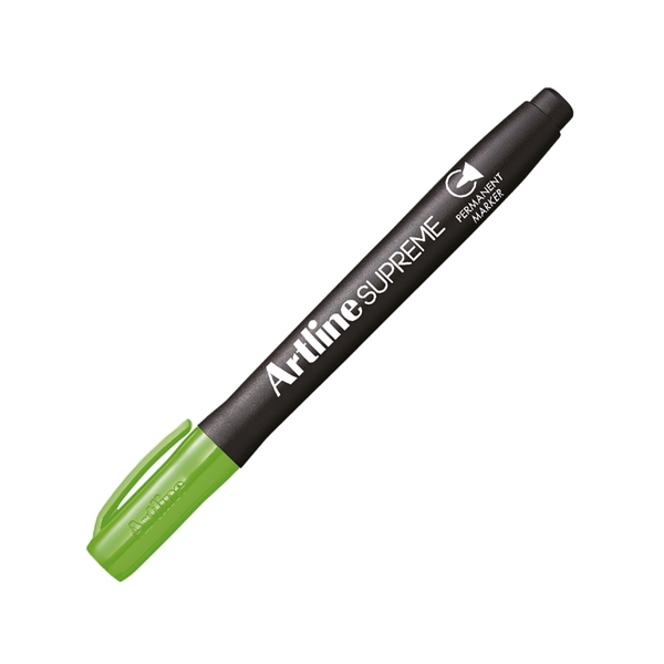 Bút Lông Dầu Permanent Marker Supreme 1.0mm - Artline EPF-700 - Màu Yellow Green