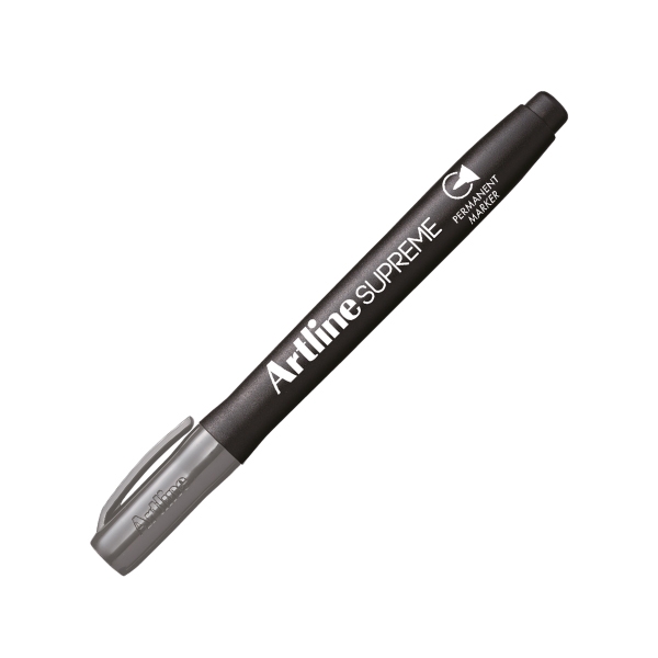 Bút Lông Dầu 1.0mm Marker Artline Supreme - EPF-700 - Mực Xám