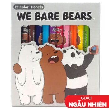 Chì Màu Ngắn We Bare Bears 216 (Mẫu Màu Giao Ngẫu Nhiên)