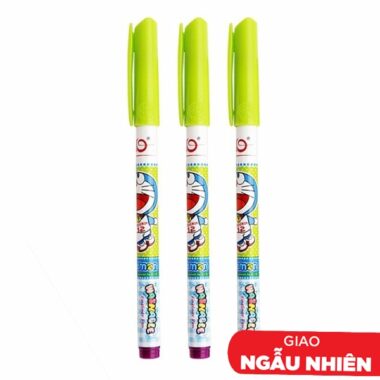 Vỉ 3 Bút Lông Kim FL08/DO Rửa Được - Mực Tím (Mẫu Màu Giao Ngẫu Nhiên)