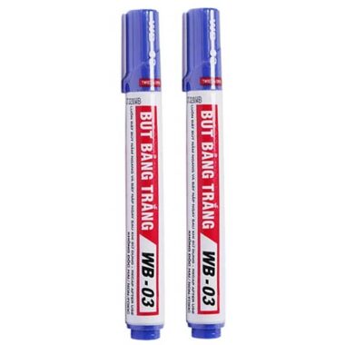 Bút Lông Bảng Thiên Long - WB-03 - Xanh (Vỉ 2 Cây)