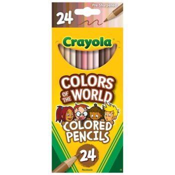 Hộp 24 Bút Chì Màu Color Of The World – Crayola 684607