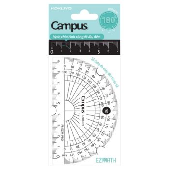 Thước Đo Độ EZMath Đường Kính 9 cm Campus PR-EZM-PS09