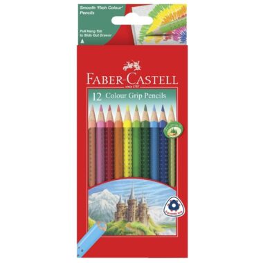 Hộp 12 Bút Chì Màu Grip - Faber-Castell 116252