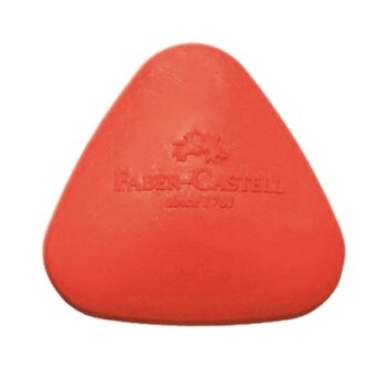Gôm Grip Triangle – Faber-Castell 189024P – Mẫu 4 – Màu Đỏ sang trọng