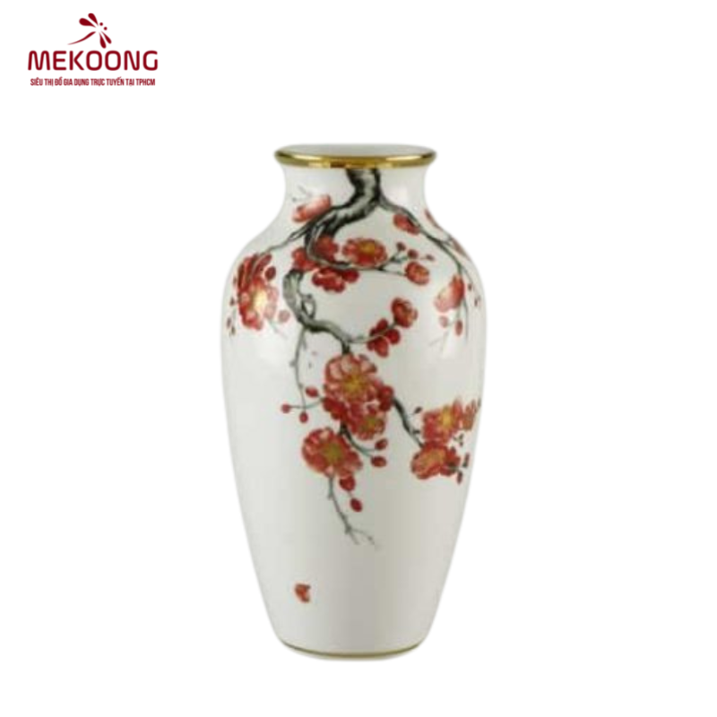 Bình hoa đào gốm sứ Minh Long