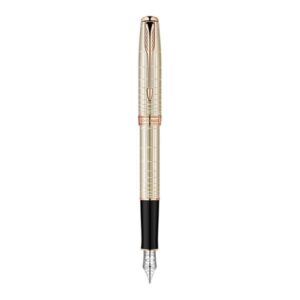 Bút Máy Parker Sonnet 13 Silver Cài Vàng Hồng chất lượng