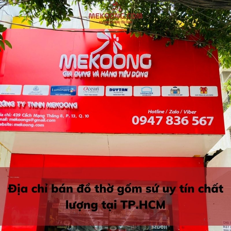 Địa chỉ bán đồ thờ gốm sứ uy tín chất lượng tại tphcm