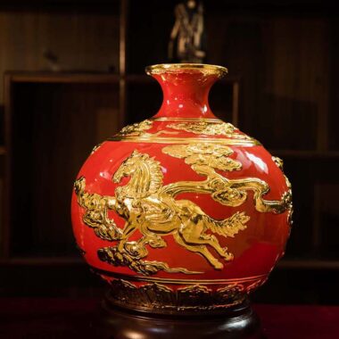 Lộc Linh Tam Hợp Dần Ngọ Tuất Màu Đỏ H31