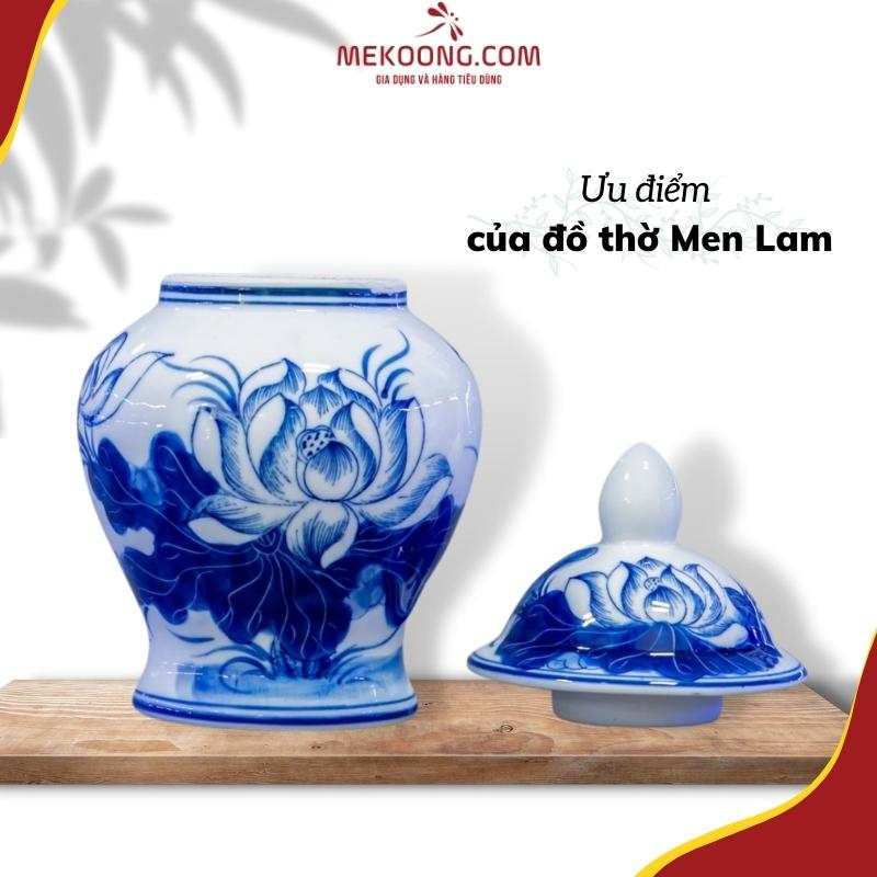 Ưu điểm của đồ thờ Men Lam