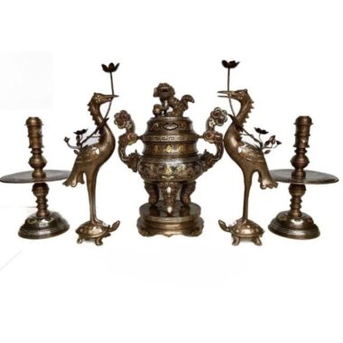 bộ đồ thờ ngũ sự