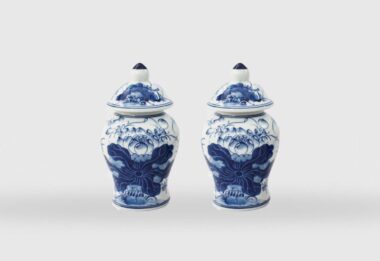 Choé Thờ Men Xanh Bát Tràng Hoa Sen