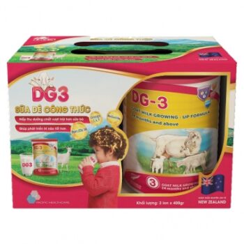 Combo 2 hộp sữa dê công thức DG-3 400g (Trên 2 tuổi)