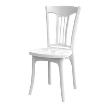 Ghế Mây Vuông Màu Trắng No.1268 Duy Tân