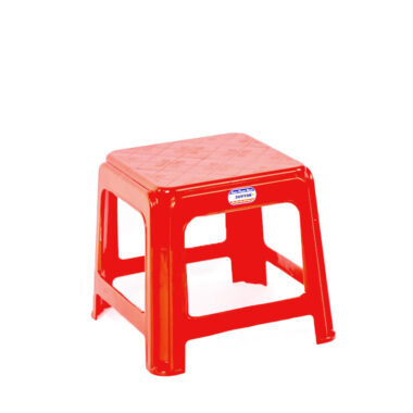 Ghế Lùn Vuông Đỏ Thường No.H157 Duy Tân Mekoong