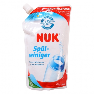 Nước rửa bình sữa Nuk 256264 túi 500ml