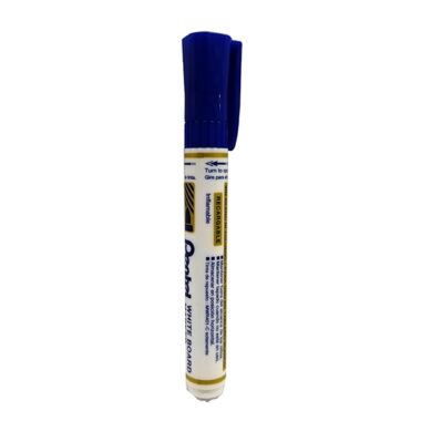 Bút Viết Bảng Nắp Gài Đầu Tròn Pentel - MW45-C - Mực Xanh
