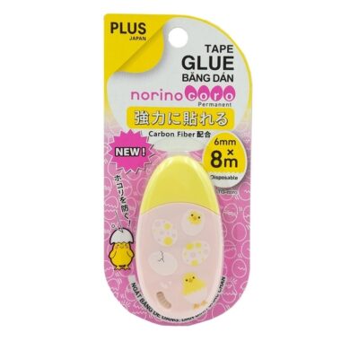 Xóa Kéo 6 mm x 8 m - Plus Norino Coro Pink 54-V136 - Màu Vàng - Hồng