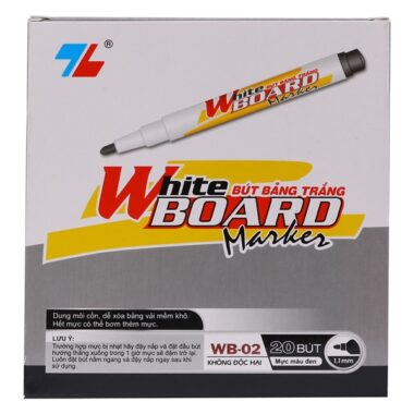 Hộp Bút Lông Bảng WB-02 - Mực Đen