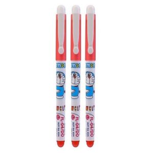 Vỉ 3 Bút Lông Kim Thiên Long – Fl-04/DO – Mực Đỏ đẹp