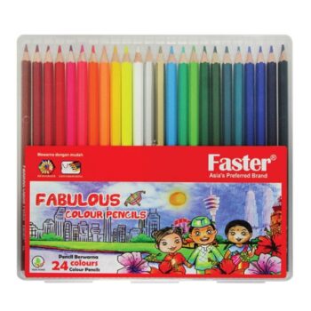 Hộp 24 Bút Chì Màu Fabulous – Faster CP-F-724