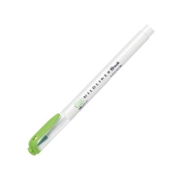 Viết Cọ Nhật Mildliner – Zebra WFT8-MG – Xanh Lá cao cấp