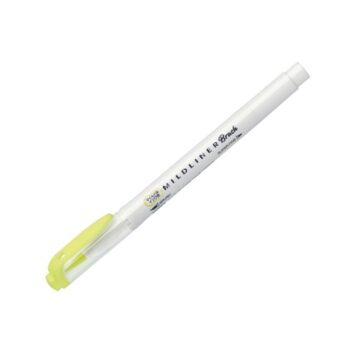 Viết Cọ Nhật Mildliner – Zebra WFT8-MY – Màu Vàng chính hãng