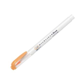 Viết Cọ Nhật Mildliner – Zebra WFT8-MOR – Màu Cam cao cấp