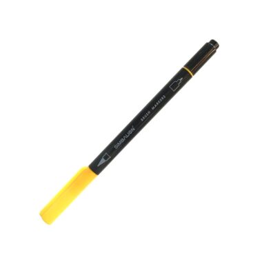 Bút Cọ 2 Đầu Simbalion BF35-18 - Vàng Cam