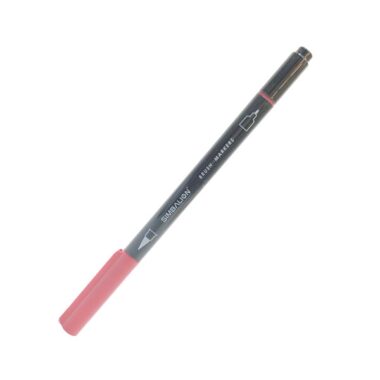 Bút Cọ 2 Đầu Simbalion BF35-111 - Đỏ Sậm