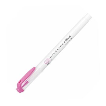 Bút Cọ 2 Đầu Zebra Mildliner Brush WFT8-MFU – Mild Fuchsia chính hãng