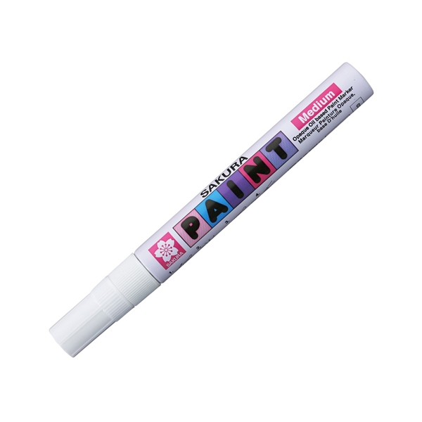 Bút Sơn Sakura Paint Marker Medium 2.0mm XPMK-B#50 - Màu Trắng