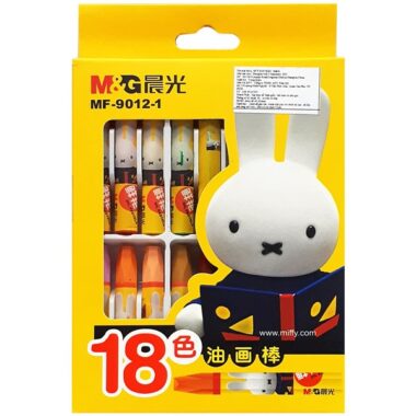 Hộp Sáp Dầu 18 Màu M&G MF9012-1