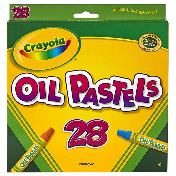 Hộp 28 Bút Sáp Dầu – Crayola 524628