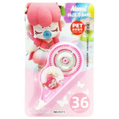 Bút Xóa Kéo 9373 - Màu Hồng