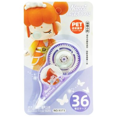 Bút Xóa Kéo 9373 - Màu Tím