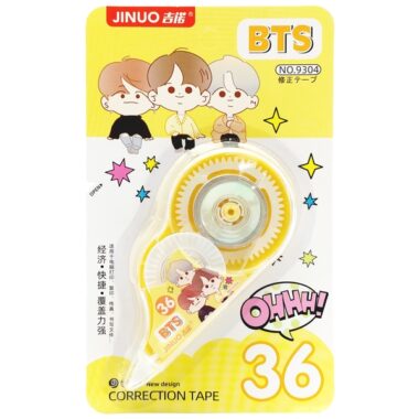 Bút Xóa Kéo - Jinuo 9304 - Màu Vàng