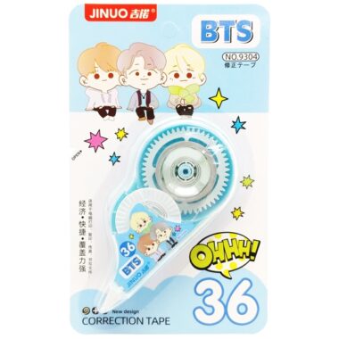 Bút Xóa Kéo - Jinuo 9304 - Màu Xanh Da Trời