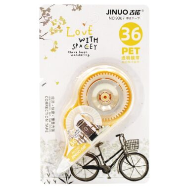 Bút Xóa Kéo - Jinuo 9367 - Màu Vàng