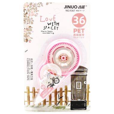 Bút Xóa Kéo - Jinuo 9367 - Màu Hồng