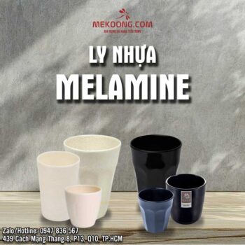 Ly nhựa melamine