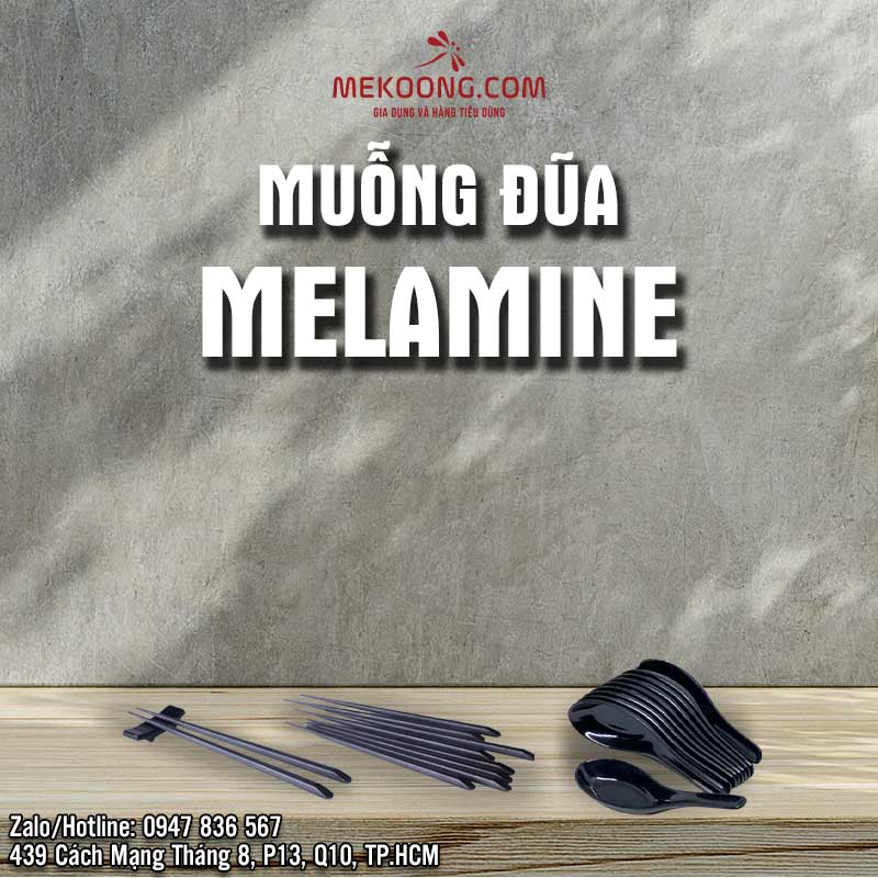 Muỗng đũa Melamine