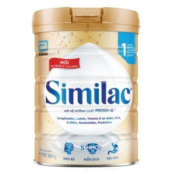 Sữa bột Similac 5HMOs số 1 – 900g (0 – 6 tháng)