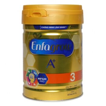 Sữa Enfagrow A+ 3 360 Brain DHA+ và MFGM Pro hương vani 870g (1 – 3 tuổi)
