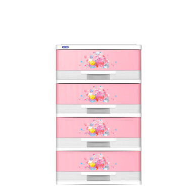 Tủ Nhựa Đại Kiểu No705N/5 - 705N/4 4 Tầng Hồng Duy Tân Mekoong